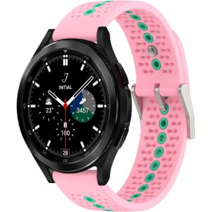 Samsung Dot Pattern bandje - Roze - Samsung Galaxy Watch 4 Classic - 42mm & 46mm