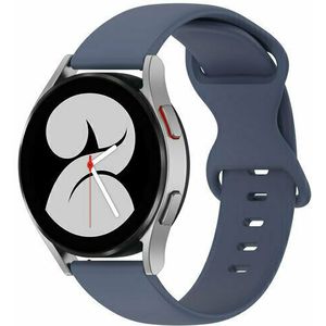Solid color sportband - Blauw - Huawei Watch GT 2 / GT 3 / GT 4 - 46mm