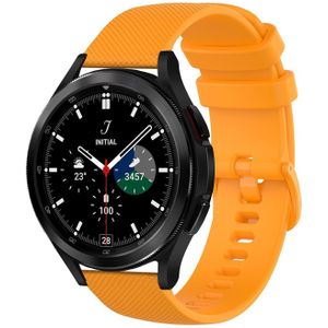 Sportband met motief - Oranje - Samsung Galaxy Watch 4 Classic - 42mm & 46mm