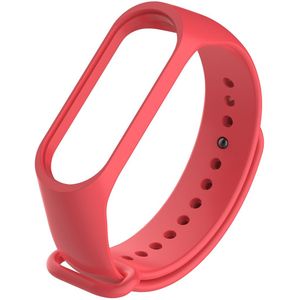 Xiaomi Mi band 3 / 4 / 5 / 6 / 7 bandje OneColor - Rood