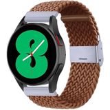 Samsung Galaxy Watch Active 2 - Braided bandje - Bruin