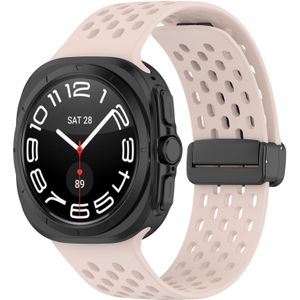 Samsung D-buckle siliconen sportband - Zandroze - Samsung Galaxy Watch Ultra 47mm - Samsung bandje