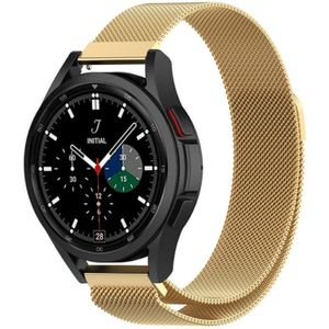 Samsung Milanese bandje - Goud - Samsung Galaxy Watch 4 Classic - 42mm / 46mm