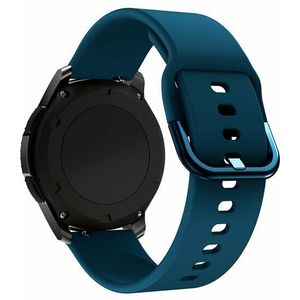 Siliconen sportband - Zee blauw - Huawei Watch GT 2 / GT 3 / GT 4 - 46mm