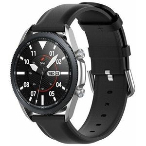 Garmin Vivomove 3 / HR / Luxe / Sport / Style / Trend - Classic leren bandje - Zwart  - Garmin bandje