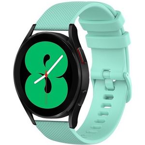 Garmin Venu 3s / Vivoactive 4s / Venu 2s / Vivomove 3s / Forerunner 255s - Sportband met motief - Turquoise