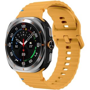 Samsung Wave Sport Band - Oker - Samsung Galaxy Watch Ultra 47mm - Samsung bandje