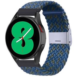 Garmin Garmin Venu 2 & 3 - Braided nylon bandje - Blauw / groen gemêleerd