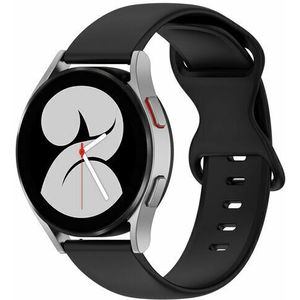 Solid color sportband - Zwart - Xiaomi Mi Watch / Xiaomi Watch S1 / S1 Pro / S1 Active / Watch S2