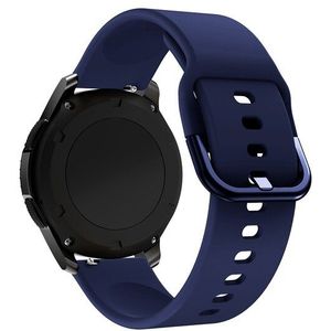 Siliconen sportband - Donkerblauw - Xiaomi Mi Watch / Xiaomi Watch S1 / S1 Pro / S1 Active / Watch S2