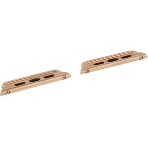 Metalen strap connector - Goud - Geschikt voor Apple Watch 42mm / 44mm / 45mm / 49mm