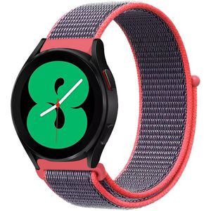 Samsung Sport Loop nylon bandje - Magenta - Samsung Galaxy Watch 4 - 40mm / 44mm - Samsung bandje
