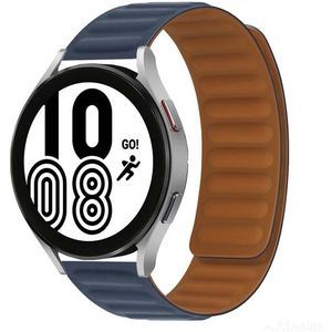 Siliconen Loop bandje - Donkerblauw - Huawei Watch GT 2 / GT 3 / GT 4 - 46mm