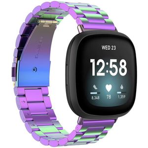 Fitbit Versa 3/4 & Sense 1/2 metalen schakelbandje - Multicolor