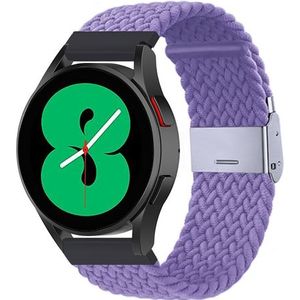 Samsung Braided nylon bandje - Paars - Samsung Galaxy Watch - 46mm / Samsung Gear S3