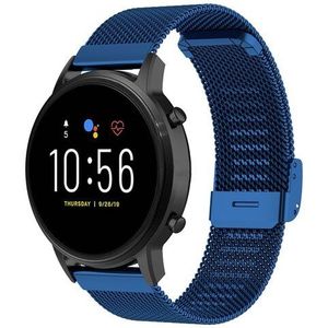 Samsung Samsung Galaxy Watch 3 - 45mm - Milanese bandje met klemsluiting - Donkerblauw