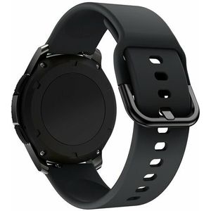 Garmin Siliconen sportband - Zwart - Garmin Venu / Sq / Sq2 / 2 plus  - Garmin bandje