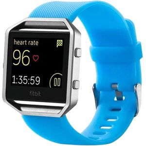 FitBit Blaze sport horloge band / siliconen alleen voor Fitbit Blaze - Blauw