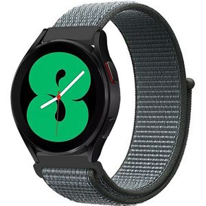 Sport Loop nylon bandje - Donkergrijs / blauw gemêleerd - Xiaomi Mi Watch / Xiaomi Watch S1 / S1 Pro / S1 Active / Watch S2