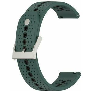 Huawei Watch GT 3 Pro - 43mm - Dot Pattern siliconen bandje - Groen