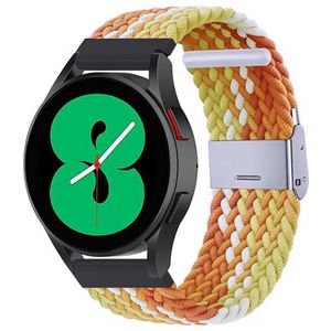 Garmin Garmin Forerunner 255 - Braided nylon bandje - Geel / oranje