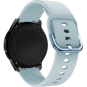 Siliconen sportband - Lichtblauw - Samsung Galaxy Watch 3 - 45mm