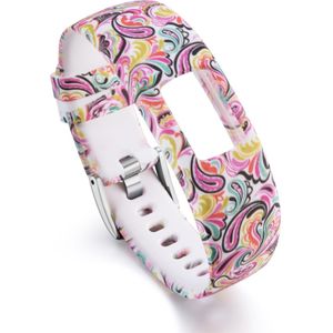 Garmin Siliconen sportbandje - Multicolor summer - Garmin Vivofit 4  - Garmin bandje
