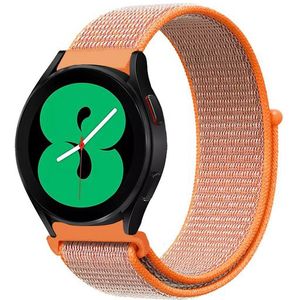 Sport Loop nylon bandje - Oranje - Xiaomi Redmi Watch 5 Active / Redmi Watch 5 Lite