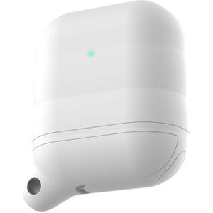 Apple AirPods 1/2 hoesje siliconen waterproof series - soft case - wit