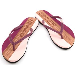 CAPITOLA SLIPPERS DAMES - ROZE / PAARS