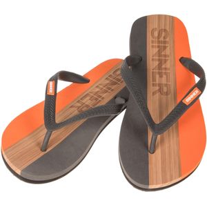 Sinner Capitola Slippers Heren - Oranje / Grijs 45