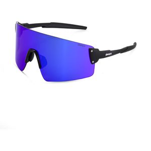 Snap Sport Zonnebril - Zwart - Blauw