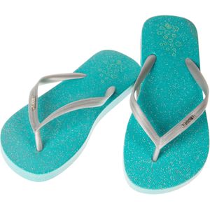 Sinner Padank Slippers - Turquoise Zilverkleurig 31