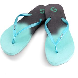 Padank Slippers - Blauw / Zwart