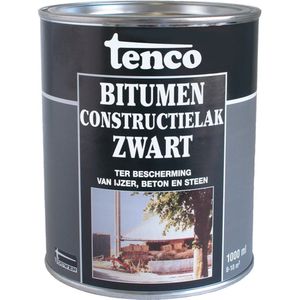 Tencofix Bitumen Constructielak Zwart 25L