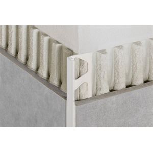 Schlüter - Jolly-P - Tegelstrip - 6 mm - 3 meter - Voor Buitenhoeken