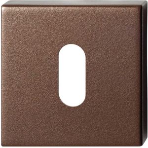 Sleutelrozet 50x50x8 mm Bronze blend