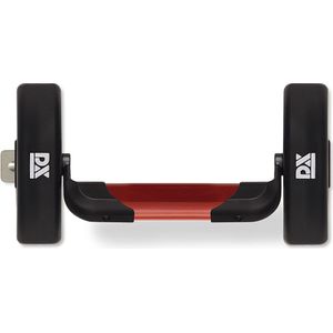 DX Paniekstang PO501 - Voor enkele deur - Opbouw - Zwart/Rood