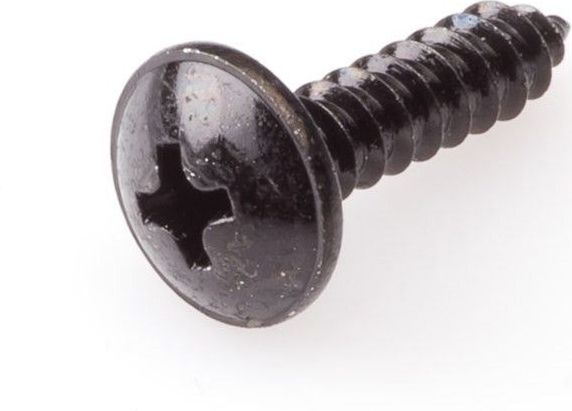 Plaatschroeven - Zwart - Kunststof Assortimentsdoos - 9-vaks - Diverse Inhoud