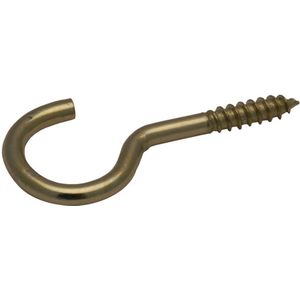 Schroefhaak 60X19X4,4Mm Mess - 100 stuks