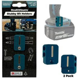 Stealthmounts Stubby Bitclip Voor Makita - 2 Stuks