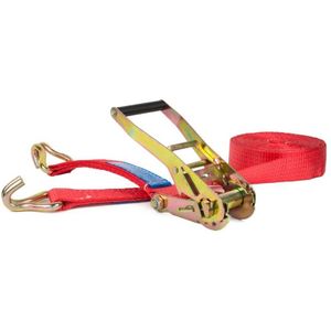 Spanband + Ratel + Haak LC2000/4000kg 50mm 9M Oranje