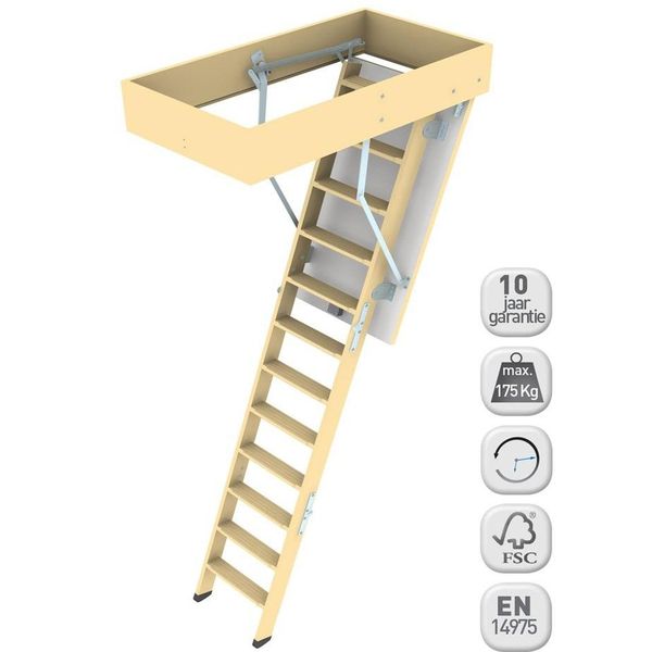 preambule Aan de overkant Perceptueel Gamma Houten - Ladders kopen? | Ruim assortiment, laagste prijs | beslist.nl