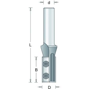 Groeffrees 436-8 20X30Mm Hm W-Mes 8Mm