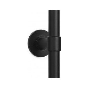 Formani One PBT20XL/50 Deurkruk op rozet mat zwart - dubbel geveerd