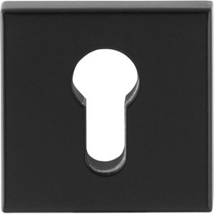 Vierkant veiligheidsrozet - Binnenzijde - SKG*** - Smeedijzer zwart - 9387.64