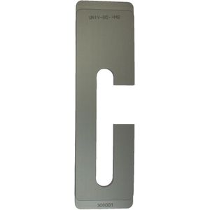 Inleg Cassette 308001 voor Sluitplaat Universeel-Bc-Hmb