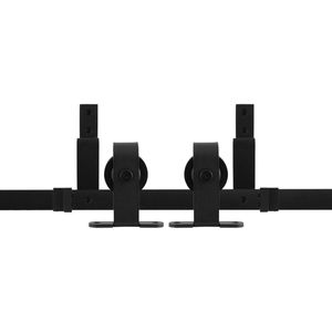 GPF Schuifdeursysteem Mutka zwart dubbel 183 cm