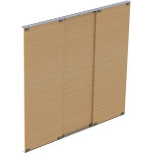 Henderson Schuifdeursysteem SlideLite50 - SL24 - 240cm