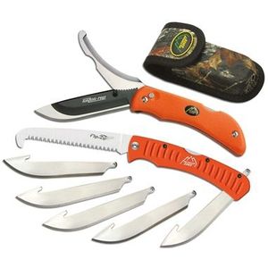 Outdoor Edge Razor Pro Saw Combo Oranje met 6 bladen